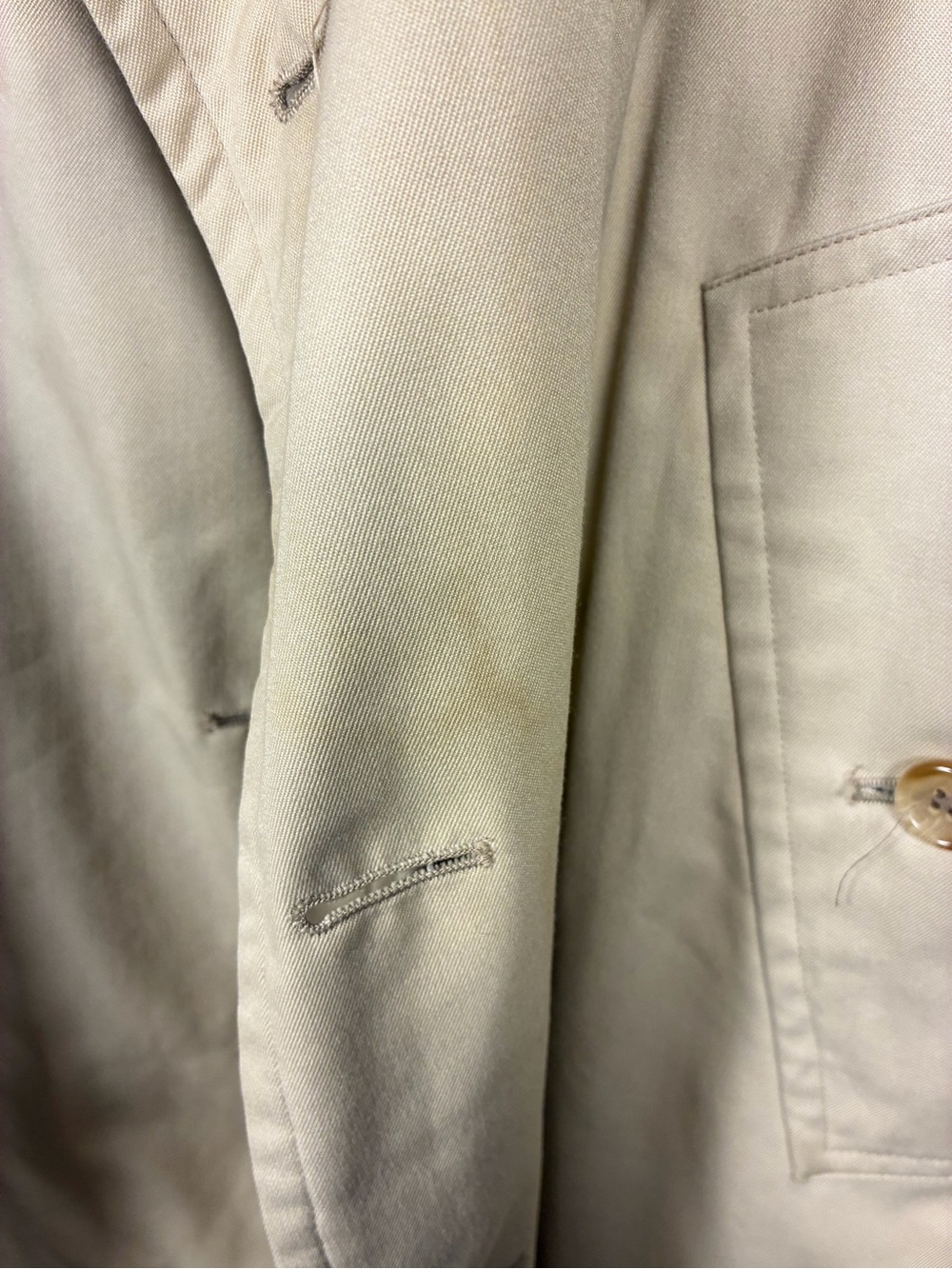 Burberry England VTG Novacheck Classic Double Breasted Belted Trench Coat Unisex - Picture 14 of 16